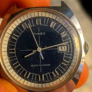 Rare Vintage 1970 Timex Marlin (Ref. 26750) Mechanical Looks/Runs Great